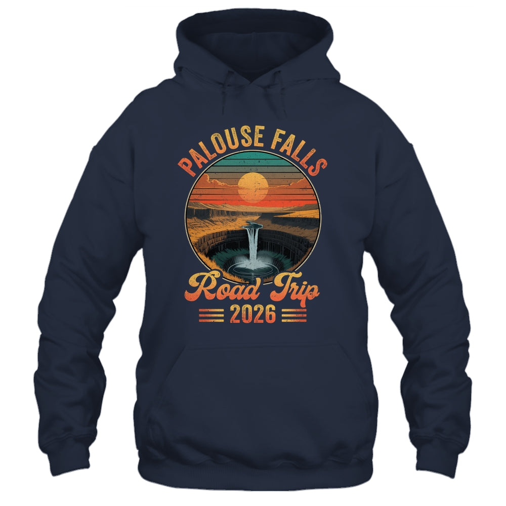 Palouse Falls Road Trip 2026 Summer Vacation Family Matching Shirt & Tank Top | siriusteestore