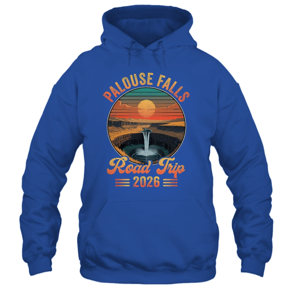 Palouse Falls Road Trip 2026 Summer Vacation Family Matching Shirt & Tank Top | siriusteestore