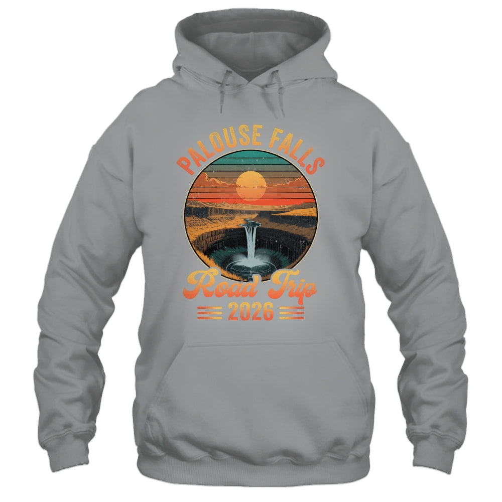 Palouse Falls Road Trip 2026 Summer Vacation Family Matching Shirt & Tank Top | siriusteestore
