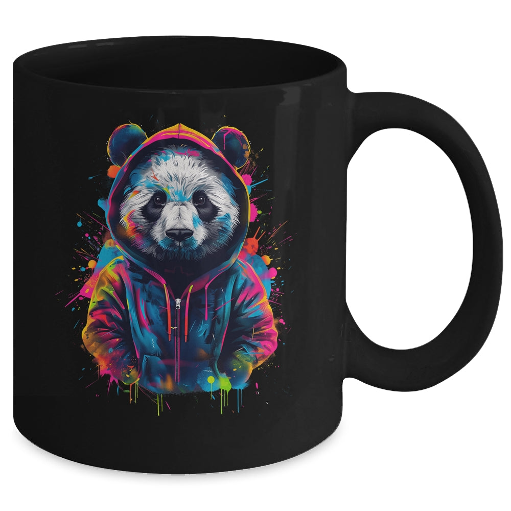 Panda Art Colourful Animal Panda For Men Women Boy Girls Mug | siriusteestore