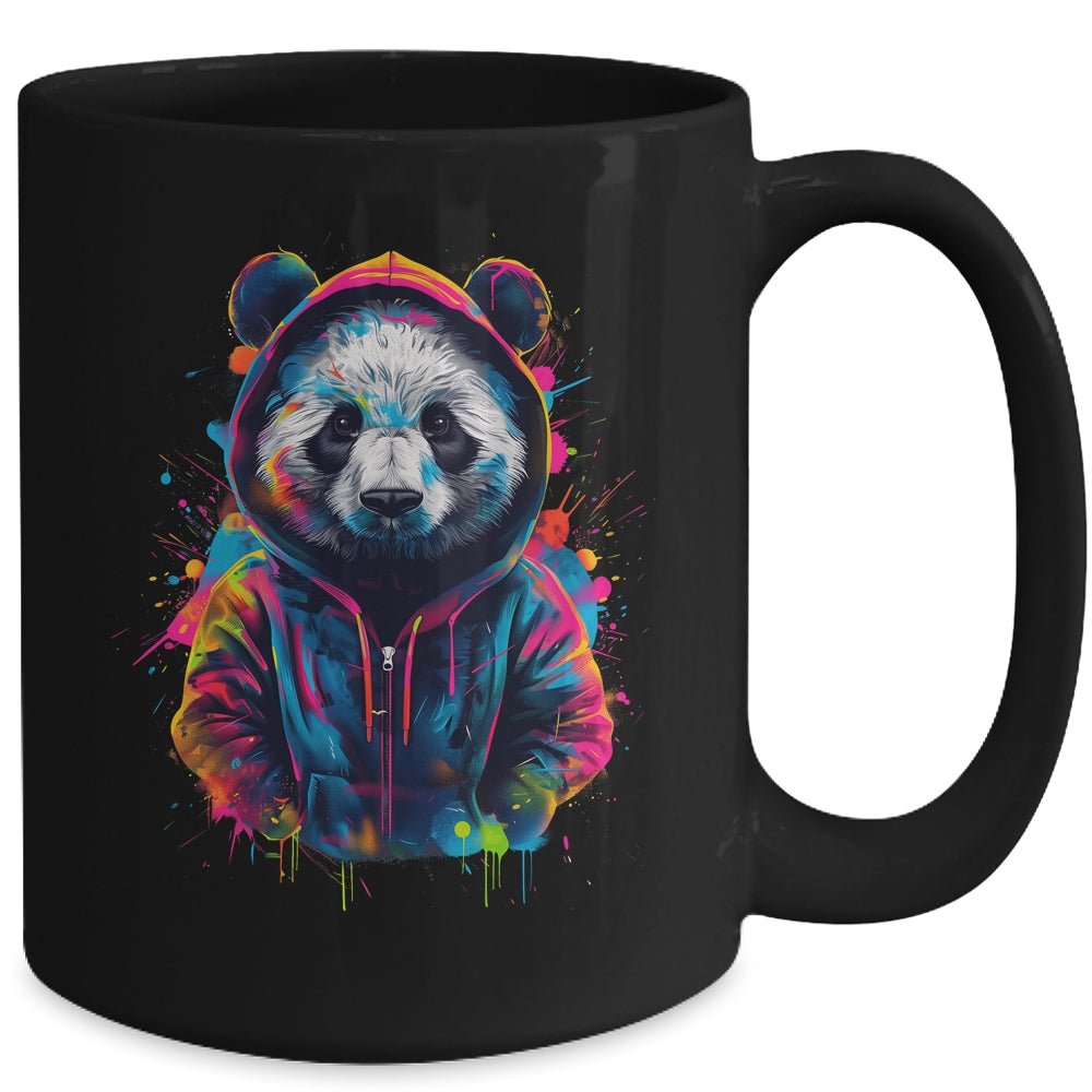 Panda Art Colourful Animal Panda For Men Women Boy Girls Mug | siriusteestore