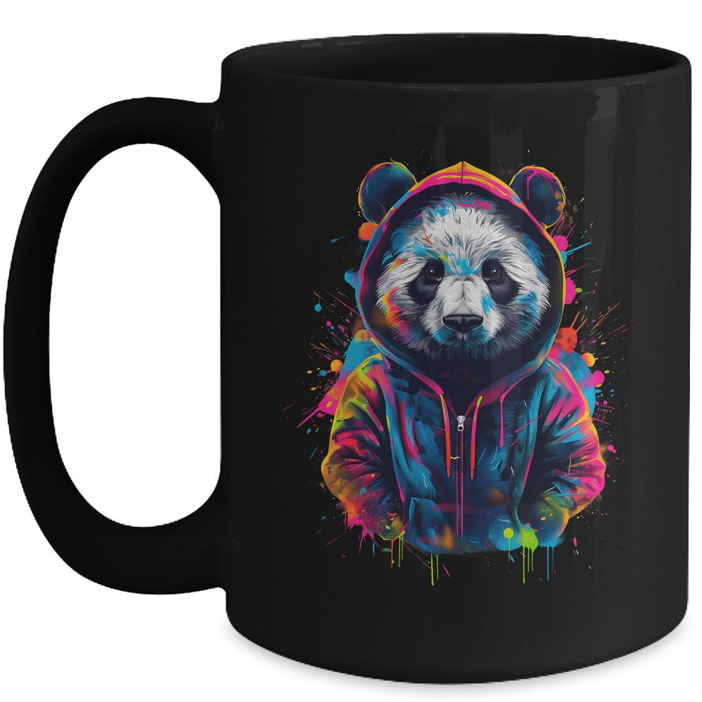 Panda Art Colourful Animal Panda For Men Women Boy Girls Mug | siriusteestore