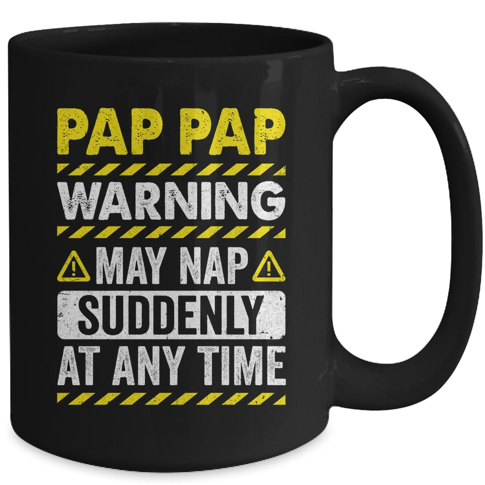 Pap Pap Art For Grandpa From Grandkids Fathers Day Pap Pap Funny Mug | siriusteestore