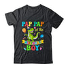 Pap Pap Of The Birthday Boy T-Rex Dinosaur Birthday Party Shirt & Hoodie | siriusteestore