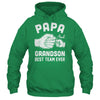 Papa And Grandson Best Team Ever Papa Matching Fathers Day Shirt & Hoodie | siriusteestore