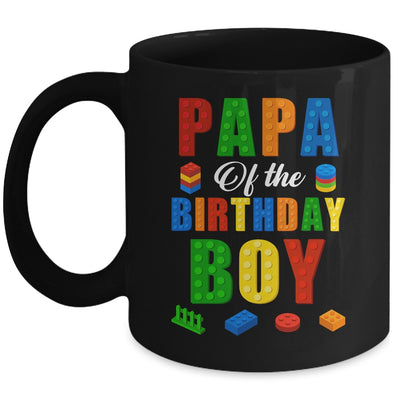 Papa Birthday Boy Master Builder Building Bricks Blocks Mug | siriusteestore
