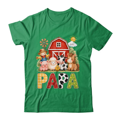 Papa Farm Cow 1St Birthday Girl Boy Matching Family Shirt & Hoodie | siriusteestore