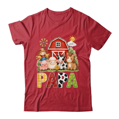 Papa Farm Cow 1St Birthday Girl Boy Matching Family Shirt & Hoodie | siriusteestore