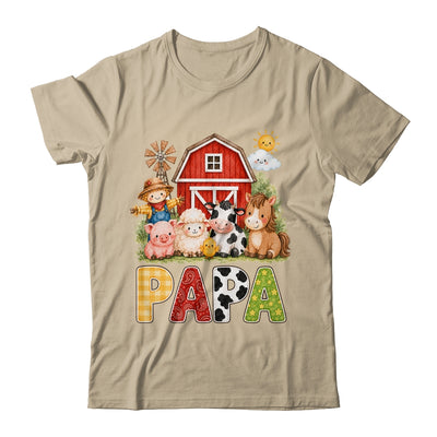 Papa Farm Cow 1St Birthday Girl Boy Matching Family Shirt & Hoodie | siriusteestore