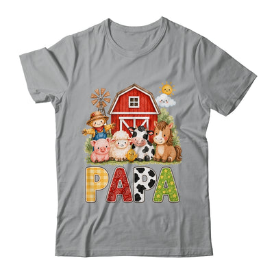 Papa Farm Cow 1St Birthday Girl Boy Matching Family Shirt & Hoodie | siriusteestore