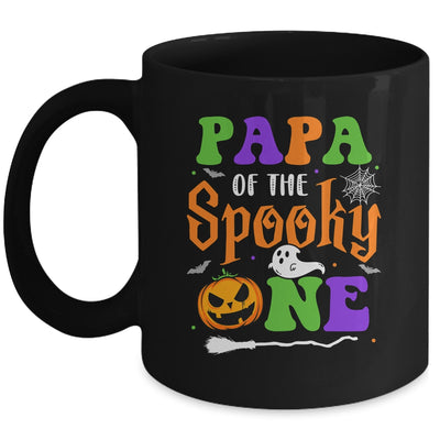 Papa Halloween 1st Birthday Boy Matching Family Spooky One Mug | siriusteestore