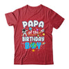 Papa Of The Birthday Boy Astronaut Family Space Planets Shirt & Hoodie | siriusteestore