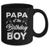 Papa Of The Birthday Boy Matching Family Party 1st Birthday Mug | siriusteestore