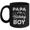 Papa Of The Birthday Boy Matching Family Party 1st Birthday Mug | siriusteestore