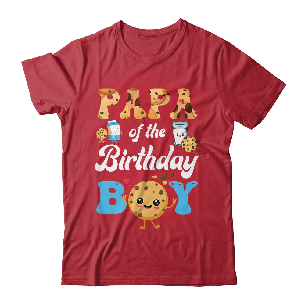 Papa Of The Birthday Boy Milk And Cookies 1st Birthday Shirt & Hoodie | siriusteestore