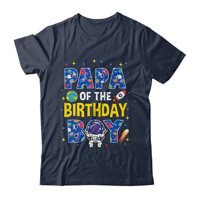 Papa Of The Birthday Boy Space Astronaut Family Birthday Shirt & Hoodie | siriusteestore