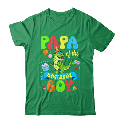 Papa Of The Birthday Boy TRex Dinosaur Birthday Family Shirt & Hoodie | siriusteestore