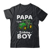 Papa Of The Birthday Boy Tractors Farm Party Farmer Shirt & Hoodie | siriusteestore