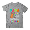 Papa Of The Birthday Capybara Girl Bday Party Family Shirt & Hoodie | siriusteestore
