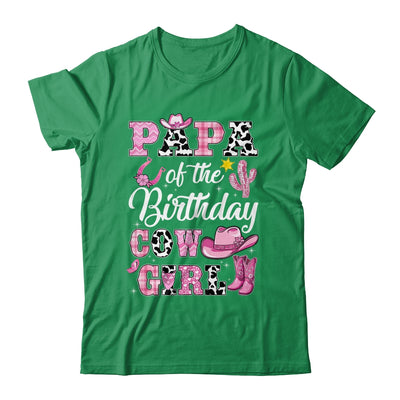 Papa Of The Birthday Cow Girl Western Cowgirl 1st Birthday Shirt & Hoodie | siriusteestore