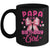 Papa Of The Birthday Girl Coquette Bow Matching Family Mug | siriusteestore