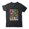 Papa Of The Birthday Girl Groovy Party 1st Birthday Girl Shirt & Hoodie | siriusteestore