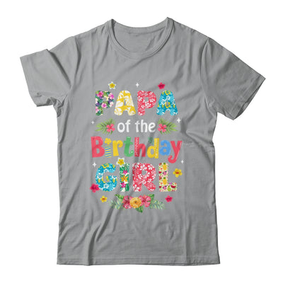 Papa Of The Birthday Girl Hawaii Family Party Decor Shirt & Hoodie | siriusteestore
