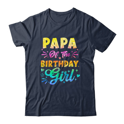 Papa Of The Birthday Girl Tie Dye 1st Birthday Family Shirt & Hoodie | siriusteestore