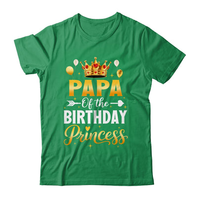 Papa Of The Birthday Princess Birthday Girl Family Kid Shirt & Hoodie | siriusteestore