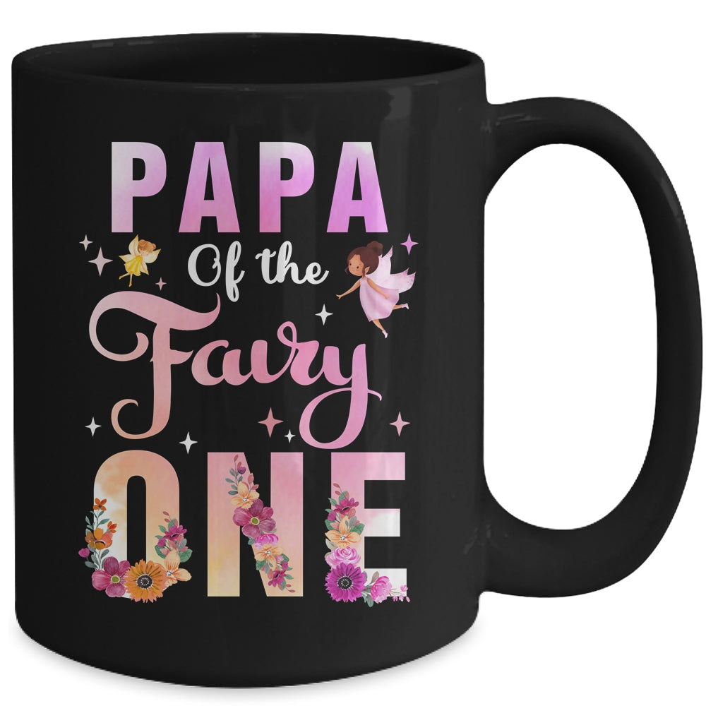Papa Of The Fairy One 1st Birthday Girl Party Decoration Mug | siriusteestore