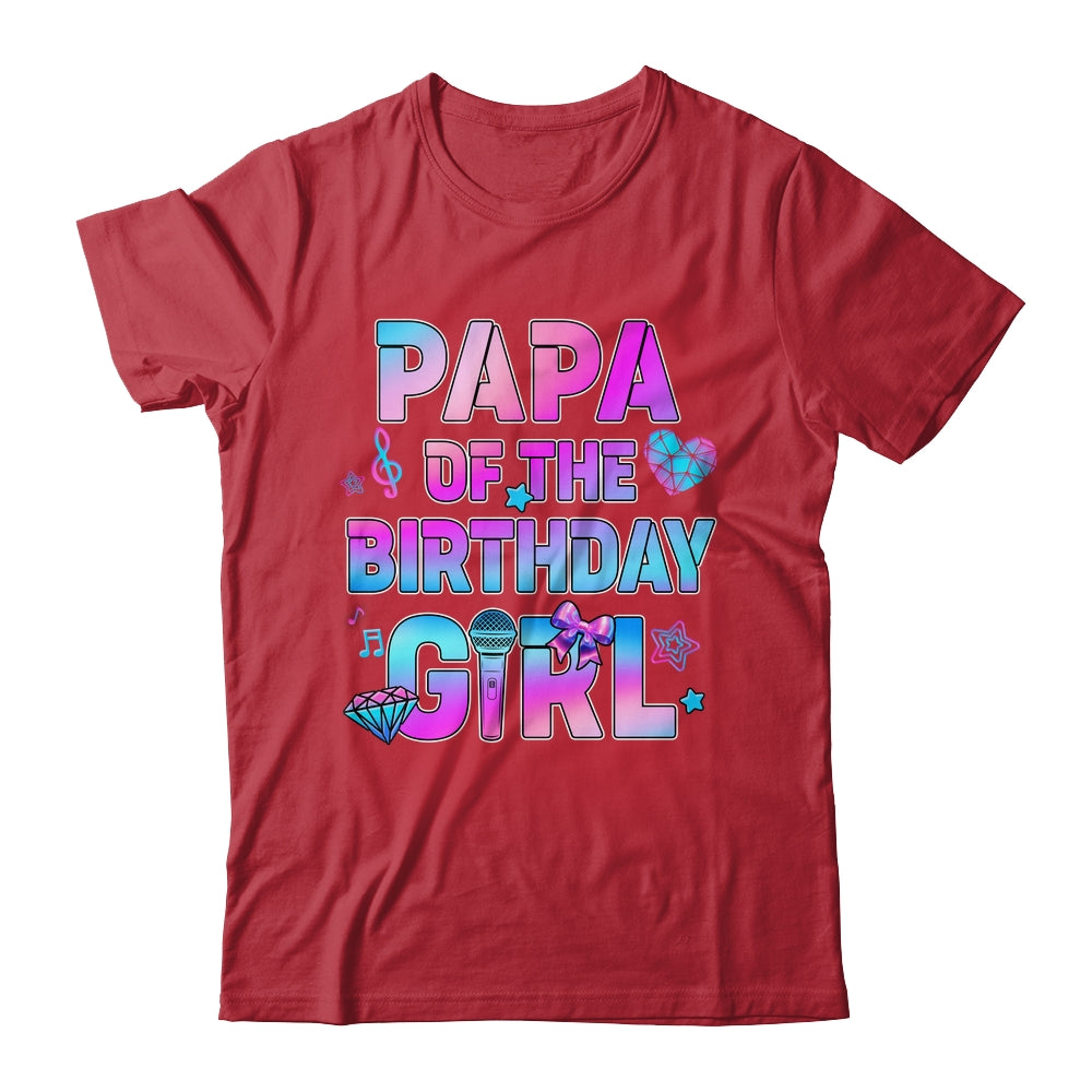 Papa Of The K-Pop Birthday Girls Korean Music Family Shirt & Hoodie | siriusteestore