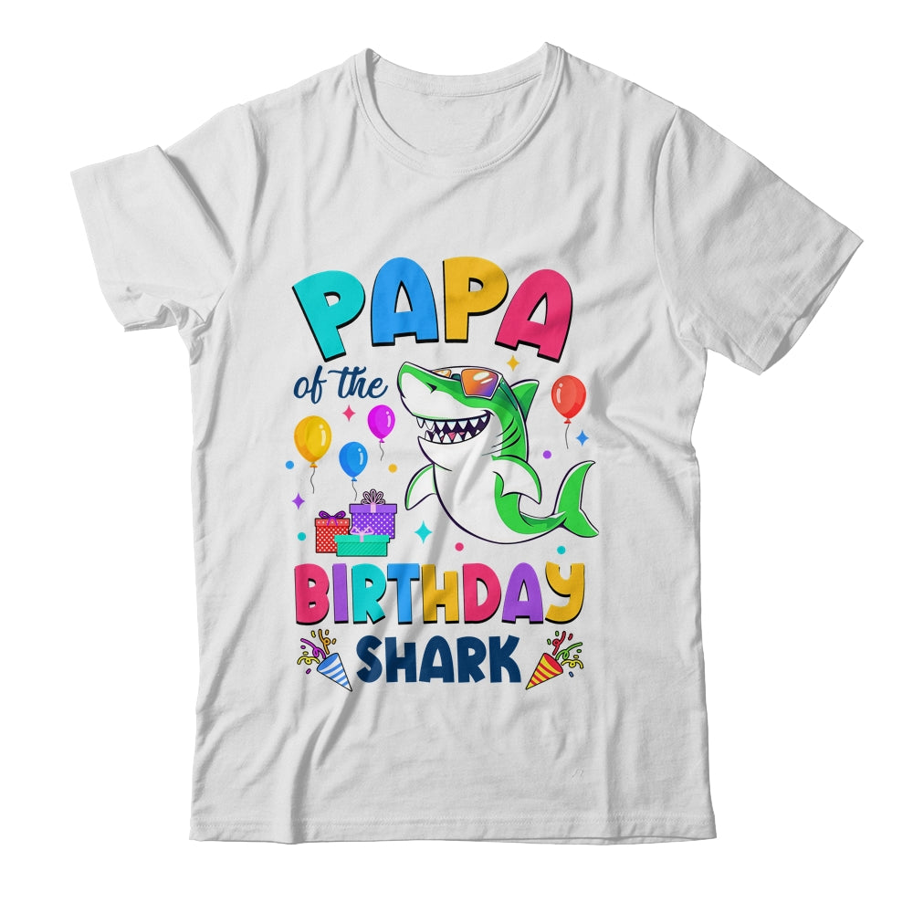 Papa Of The Shark Birthday Family Matching Party Kids Shirt & Hoodie | siriusteestore