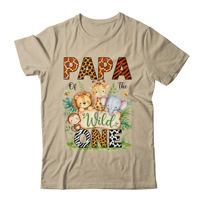 Papa Of The Wild One First Birthday Boy Jungle Safari Shirt & Hoodie | siriusteestore