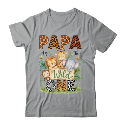 Papa Of The Wild One First Birthday Boy Jungle Safari Shirt & Hoodie | siriusteestore