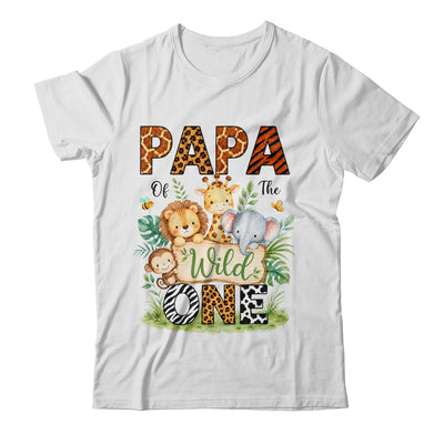 Papa Of The Wild One First Birthday Boy Jungle Safari Shirt & Hoodie | siriusteestore