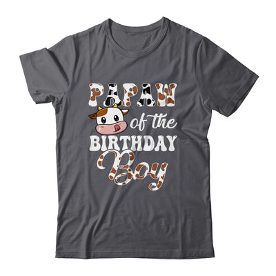Papaw Of The Birthday Boy Cow Farm 1st Birthday Boy Shirt & Hoodie | siriusteestore