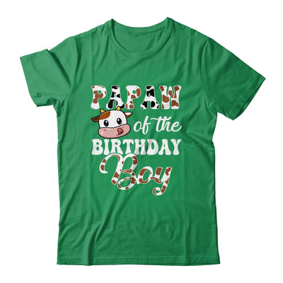 Papaw Of The Birthday Boy Cow Farm 1st Birthday Boy Shirt & Hoodie | siriusteestore
