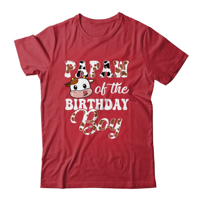 Papaw Of The Birthday Boy Cow Farm 1st Birthday Boy Shirt & Hoodie | siriusteestore