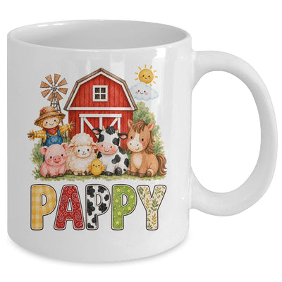 Pappy Farm Cow 1St Birthday Girl Boy Matching Family Mug | siriusteestore