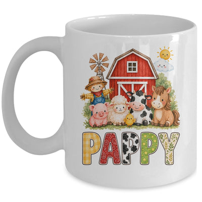 Pappy Farm Cow 1St Birthday Girl Boy Matching Family Mug | siriusteestore