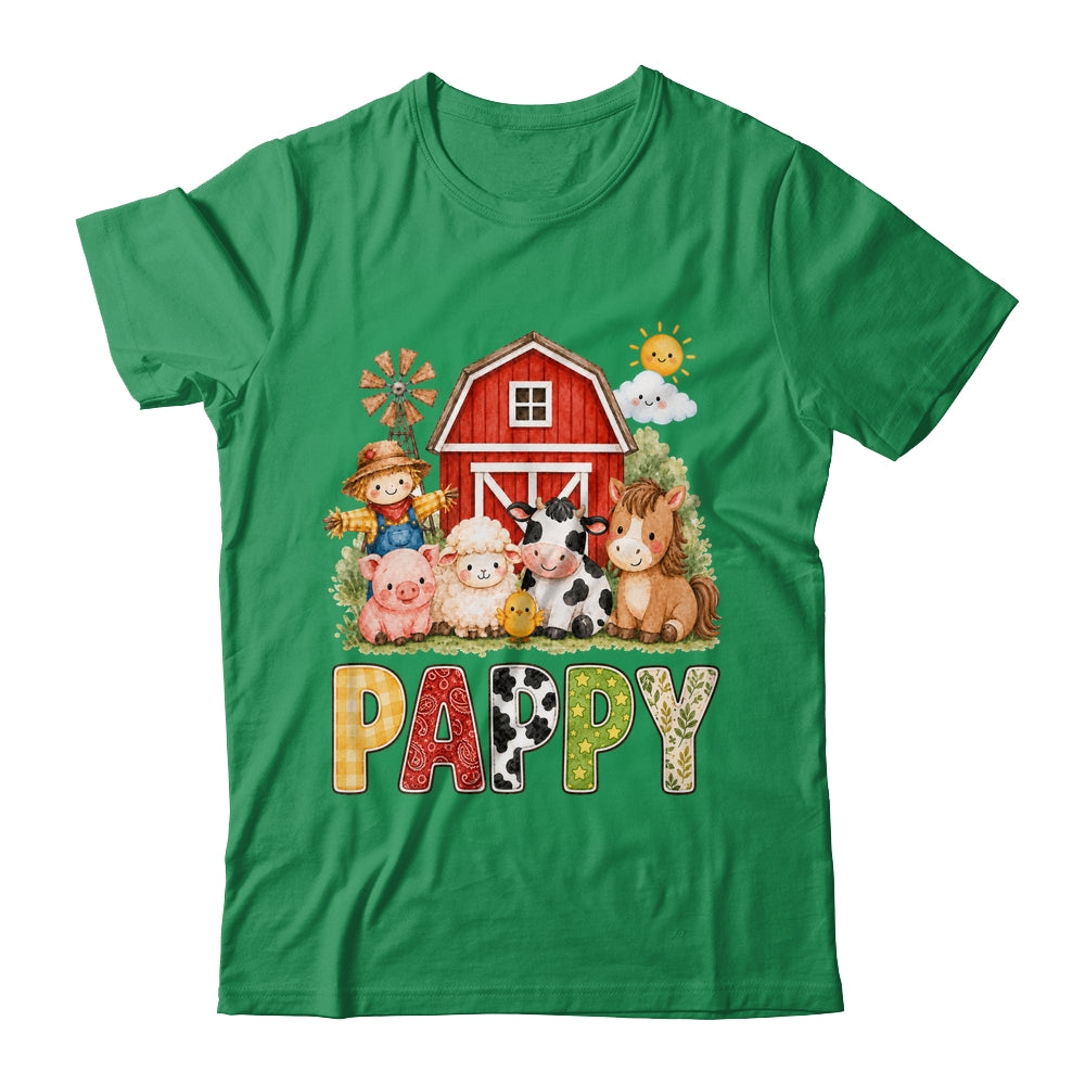 Pappy Farm Cow 1St Birthday Girl Boy Matching Family Shirt & Hoodie | siriusteestore