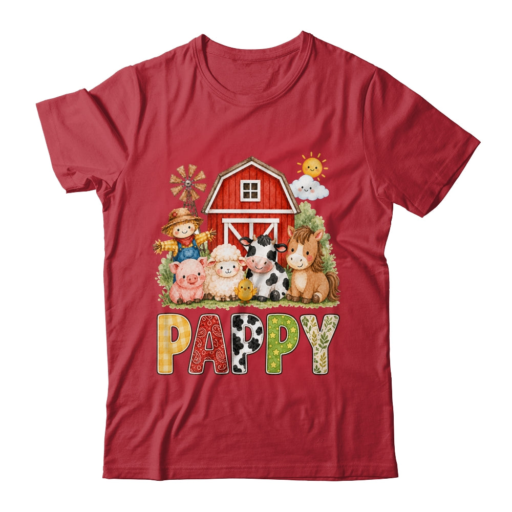 Pappy Farm Cow 1St Birthday Girl Boy Matching Family Shirt & Hoodie | siriusteestore