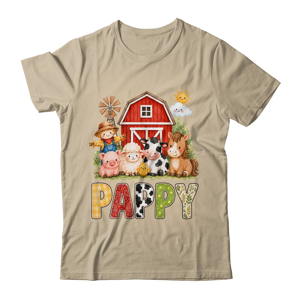 Pappy Farm Cow 1St Birthday Girl Boy Matching Family Shirt & Hoodie | siriusteestore