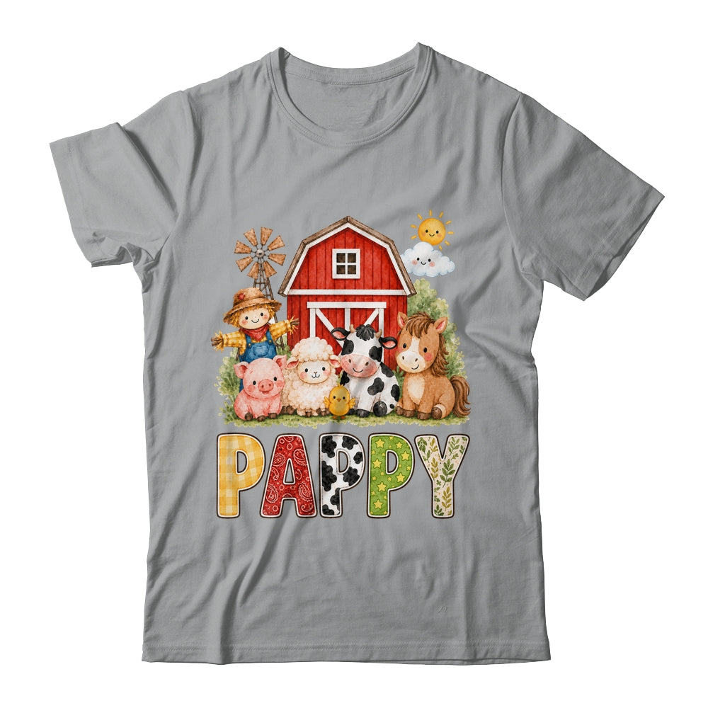 Pappy Farm Cow 1St Birthday Girl Boy Matching Family Shirt & Hoodie | siriusteestore