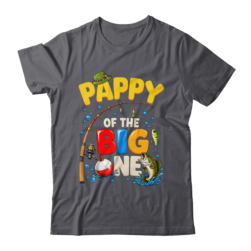 Pappy Of The Big One Fishing Birthday Boy Family Party Shirt & Hoodie | siriusteestore
