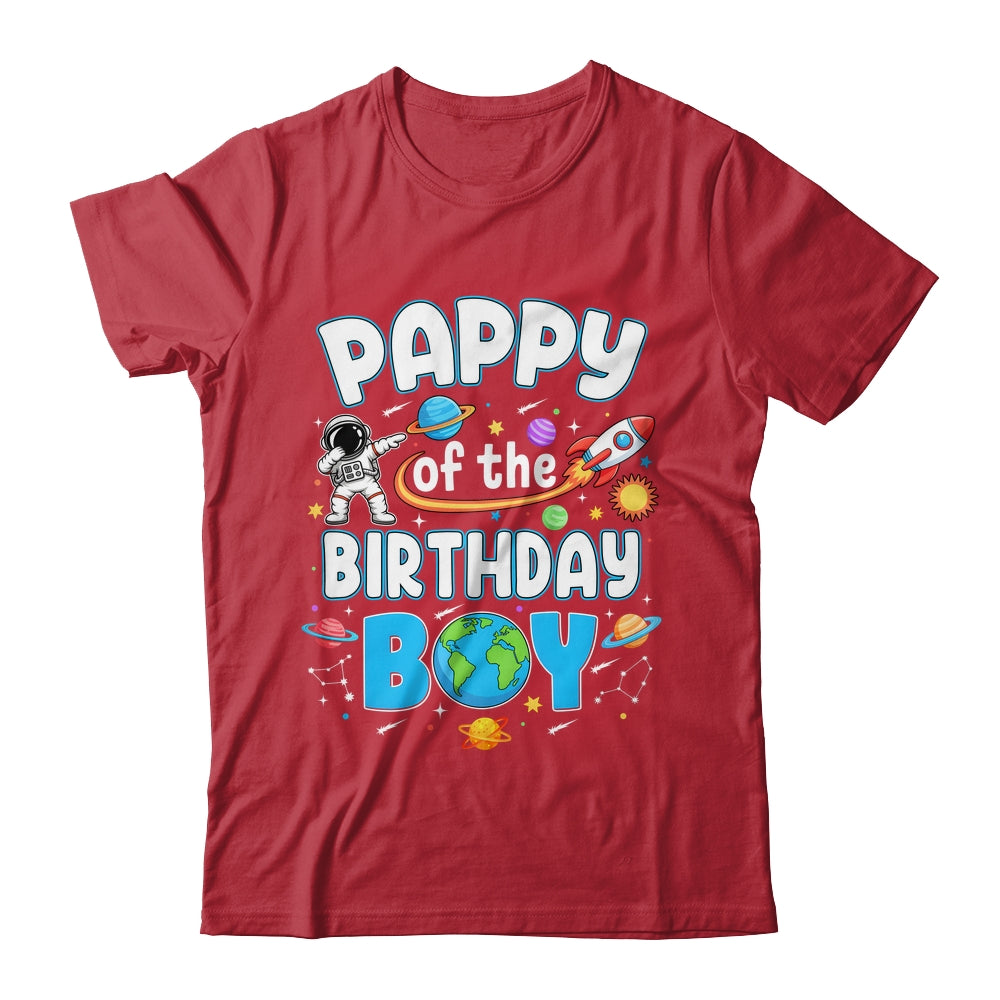 Pappy Of The Birthday Boy Astronaut Family Space Planets Shirt & Hoodie | siriusteestore