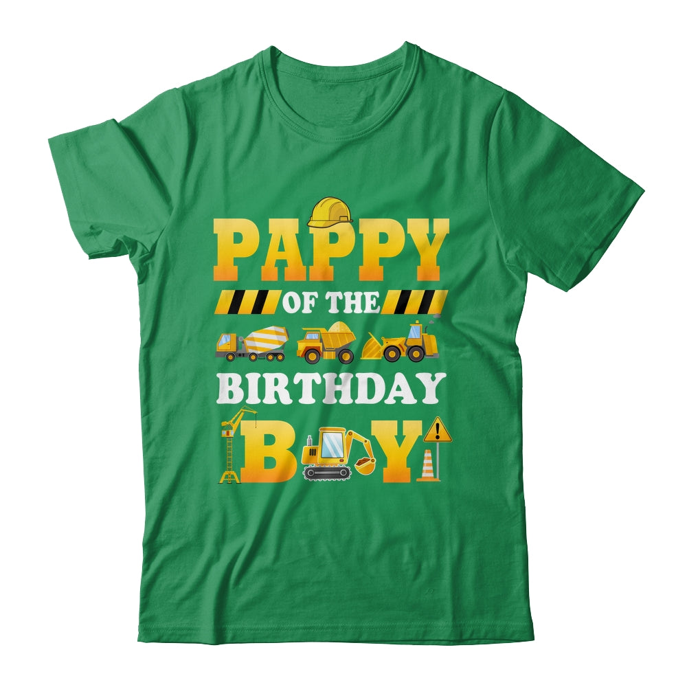 Pappy Of The Birthday Boy Construction Matching Family Shirt & Hoodie | siriusteestore