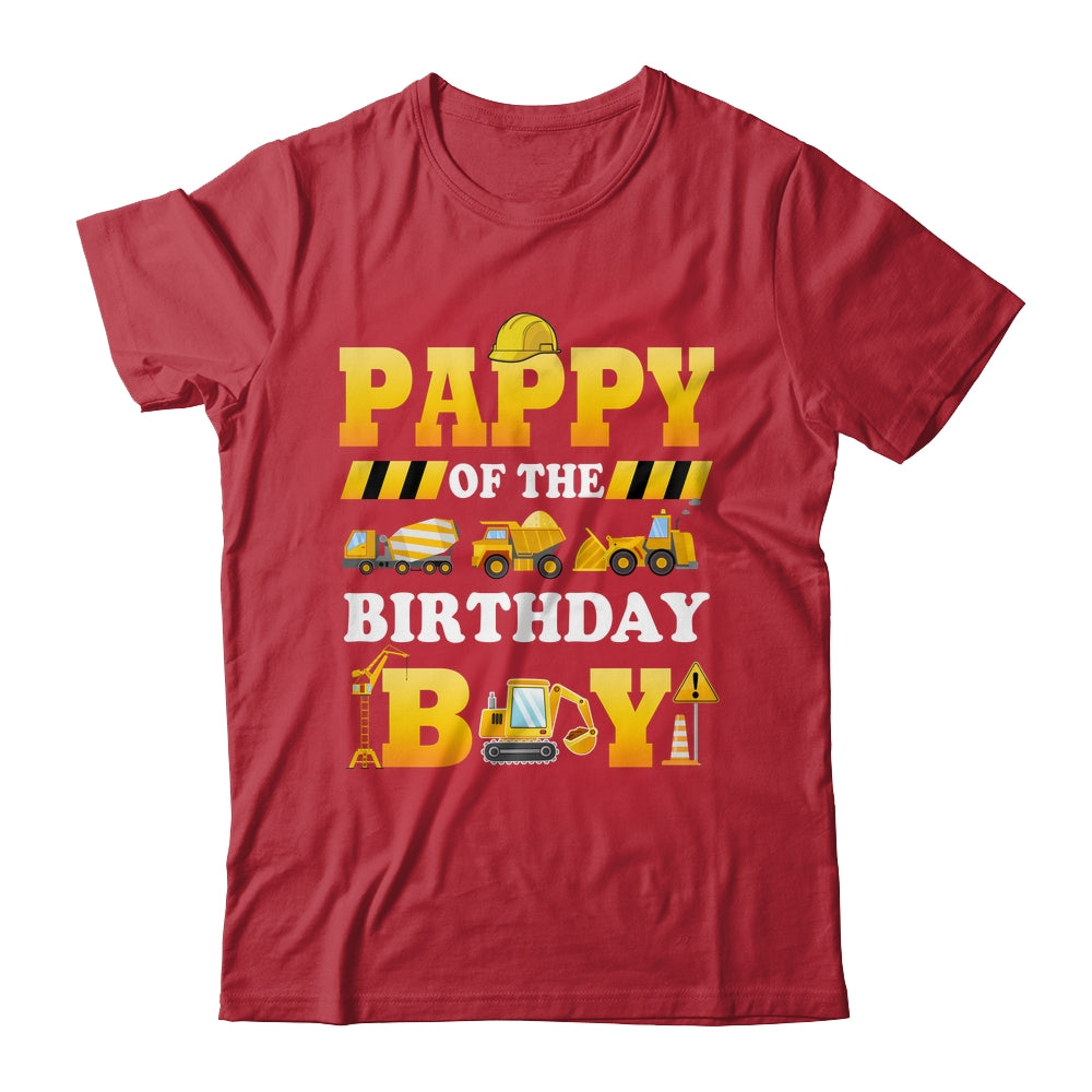 Pappy Of The Birthday Boy Construction Matching Family Shirt & Hoodie | siriusteestore