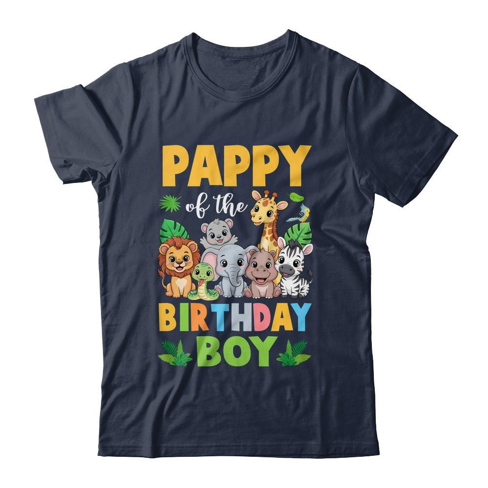 Pappy Of The Birthday Boy Kids Safari Jungle Animal Shirt & Hoodie | siriusteestore