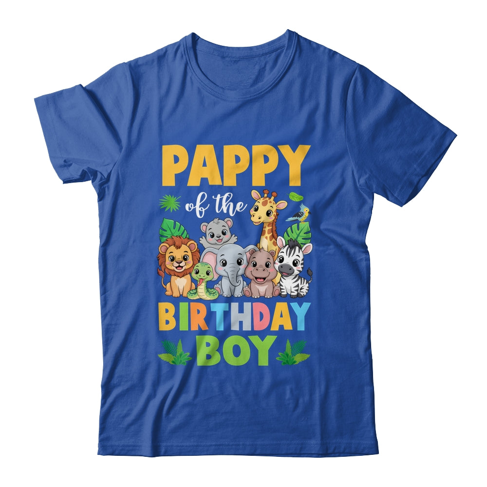 Pappy Of The Birthday Boy Kids Safari Jungle Animal Shirt & Hoodie | siriusteestore